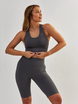 Sivi podesivi sportski grudnjak - Body Boost XS