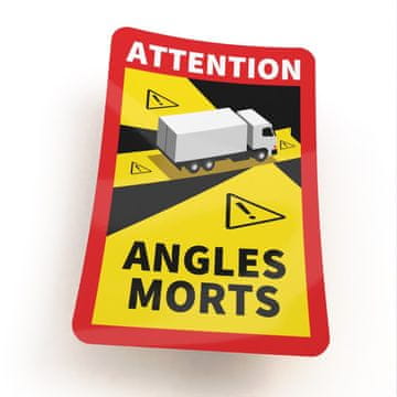 Naljepnica s podacima - ANGLES MORTS TIR