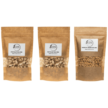 Set - 2x Slani pistacije 500g + Slani kikiriki 500g