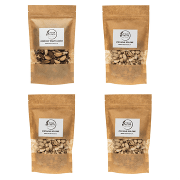 Set - 3x Slani pistacije 500g + Brazilski orasi 500g