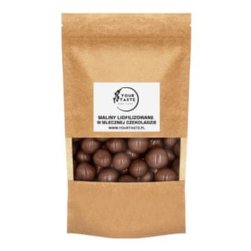 Liofilizirane maline u mliječnoj čokoladi 250 g
