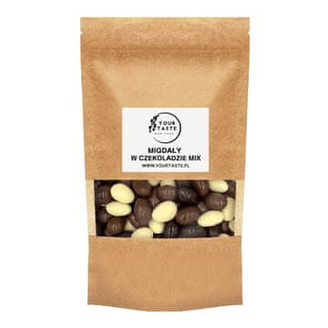 Mješavina badema prelivenih čokoladom 250 g