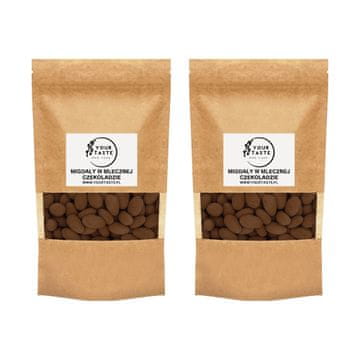 Bademi u mliječnoj čokoladi 500 g