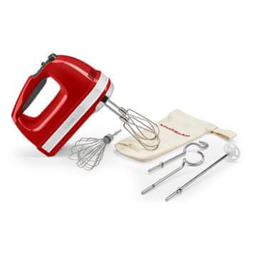 KitchenAid 5KHM9212 ručni mikser s 9 brzina Boja: Sjajno crvena