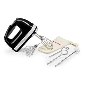 KitchenAid 5KHM9212 ručni mikser s 9 brzina Boja: Sjajno crna