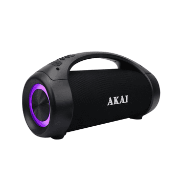 Akai BT zvučnik ABTS-55 50W RMS Bluetooth 5.0 IPX5 TWS RGB crni