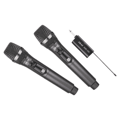 Akai AMD-300 VHF bežični mikrofoni 174-216 MHz 2 kom. USB-C 30 m