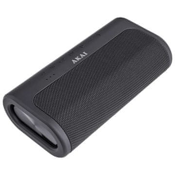 Akai BT zvučnik ABTSW-90 60W RMS Bluetooth 5.0 IPX5 USB 128GB Crni