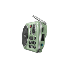 Akai Prijenosni radio APR-500 2,5 W RMS Bluetooth 5,3 FM USB TF Zeleni