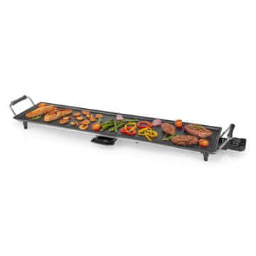 MELISSA Teppanyaki tanjur 16300030 1800 W 90 × 23 cm termostat crni