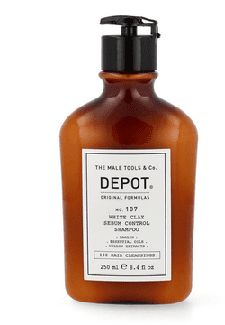 DEPOT NO.107 WhiteClay SebumControl šampon za masnu kosu 250 ml