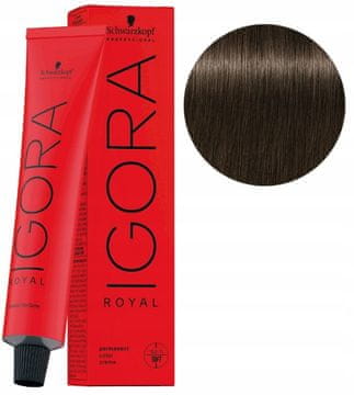 Schwarzkopf Igora Royal boja za kosu 60 ml 4-0 SREDNJE SMEĐA PRIRODNA