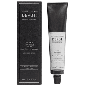 DEPOT br. 506 polutrajna krema za bojanje kose i brade bez amonijaka 60 ml PRIRODNI GRAFIT