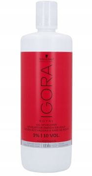 Schwarzkopf IGORA OIL DEVELOPER Oksidant 3% 10 vol 1000ml