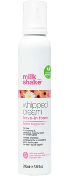 Milk Shake Mliječni shake s pjenom od šlaga i cvijeća 200 ml