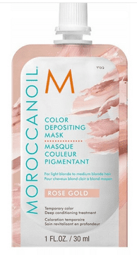 Moroccanoil maska za nanošenje boje ružičasto zlato 30 ml