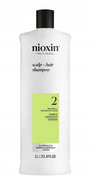 Nioxin System 2 šampon za vlasište i kosu 1000 ml