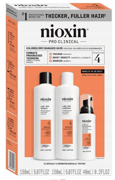 Nioxin System 4 Kit šampon+regenerator+tretman 2x150+40 ml