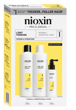 Nioxin System 1 Kit šampon+regenerator+tretman 2x300+100 ml