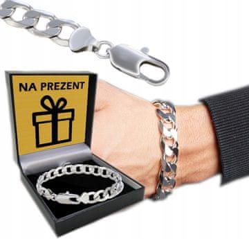 Srebrna muška narukvica POKLON 925 SREBRNA Narukvica 5mm/19cm