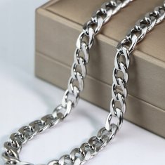DEBELI srebrni muški lanac, oklopni lanac, IZDRŽLJIV, ELEGANTAN