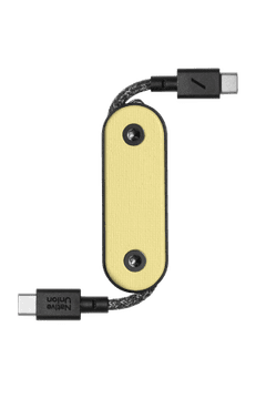 DE Native Union džepni kabel - USB-C - USB-C kabel, 17 cm (limun boja)