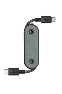 DE Native Union Pocket Cable - USB-C - USB-C kabel, 17 cm (žutozelena)
