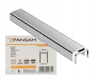 PANSAM Spajalice tip 80, 14 mm 5000 komada