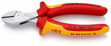 Knipex X-CUT KLIJEŠTA ZA BOČNO REZANJE 160 MM, RUČICA VISOKOG OMJERA ZAKRETANJA