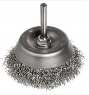 ČETKA ZA JASTUKE ČELIČNA ŽICA DRŽKA 6 MM, FI40MM