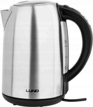 Lund ELEKTRIČNI KUHALO ZA VODU 1,7 L REGULACIJA TEMPERATURE U RUČCI