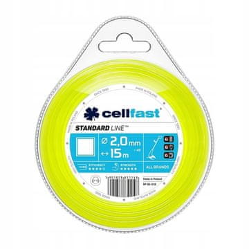 Cellfast KVADRATNA NIT ZA KOSU NA GRMAMA 2,0 MM 15 M