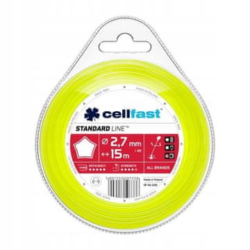 Cellfast ZVJEZDASTA NITI ZA TRIMER 2,7 MM 15 M