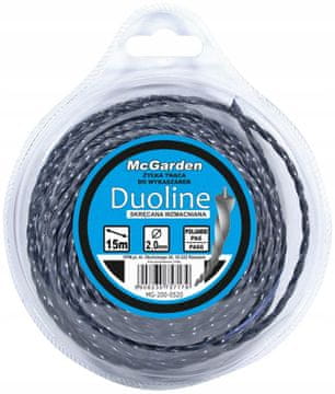 Uvijena ojačana duoline nit za košnju grmlja 2.0mm*15