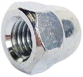 Eneron M16 pocinčana matica s poklopcem DIN1587 75 kom