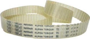 BE Zupčasti remen T5 455 širine 10 mm