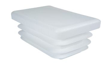 Završna kapa profila bijela 100x150mm pravokutna 1 kom.