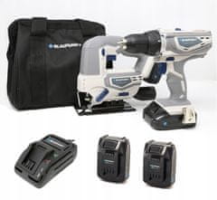 Blaupunkt SET BUŠILICE-ODVIJAČA + UDOBNE PILE 18V 2*2.0AH