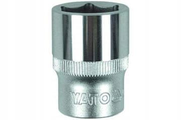 YATO KRATKI KROMIRANI NASADNI KLJUČ SA 6 KRAJKIH VRATA 1/2'' 21 MM