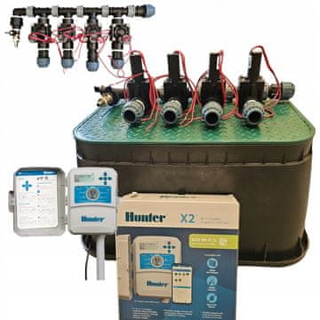 Hunter komplet s 4 dijela: razvodnik s kompresorom, X2, karter, PE 20