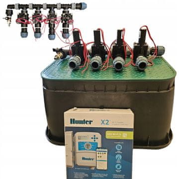 Hunter komplet s 4 dijela: razvodnik s kompresorom, X2, karter, PE 25