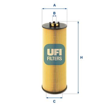 UFI 25.019.00 FILTER ULJA