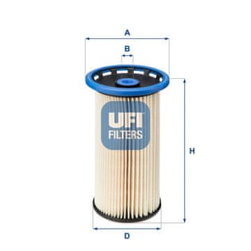 UFI 26.038.00 FILTER GORIVA