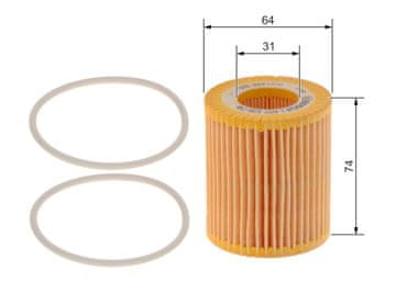 Bosch FILTER ULJA FIAT PUNTO GRANDE 05> 1.9 JTD