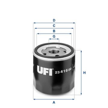 UFI FILTER ULJA - FORD FIESTA 1.0/ KA 1.0/ 99>