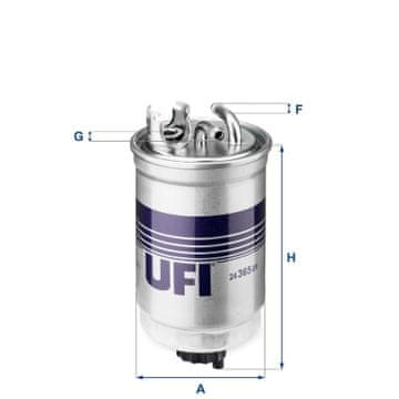 UFI FILTER GORIVA - VW GOLF 1.9SDI/ TRANSPORTER 2.5TDI/ 01>