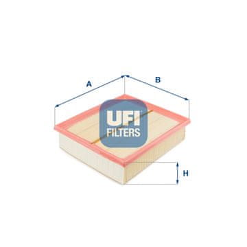 UFI FILTER ZRAKA - AUDI A4 1.6/ A6 1.9TDI/ 01>
