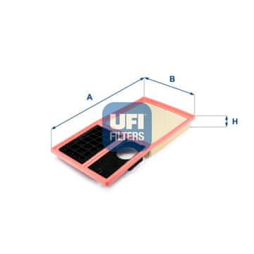 UFI FILTER ZRAKA - VW GOLF 1.4/ JETTA 1.6/ POLO 1.6 13>