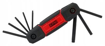 EPMAN SET TORX CRVENIH KLJUČEVA 8 KOM.
