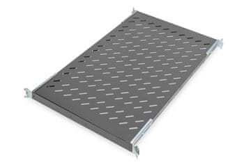 Digitus Digitus polica za mrežne i serverske ormare, 50 kg, crna